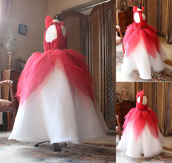 バックスタイルドレス