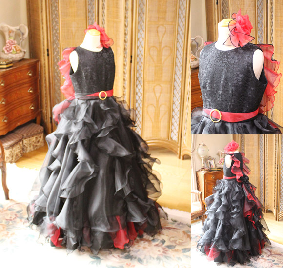 ピアノの発表会ドレス コンクールドレス ブラックドレス オーダーメイド 東京都