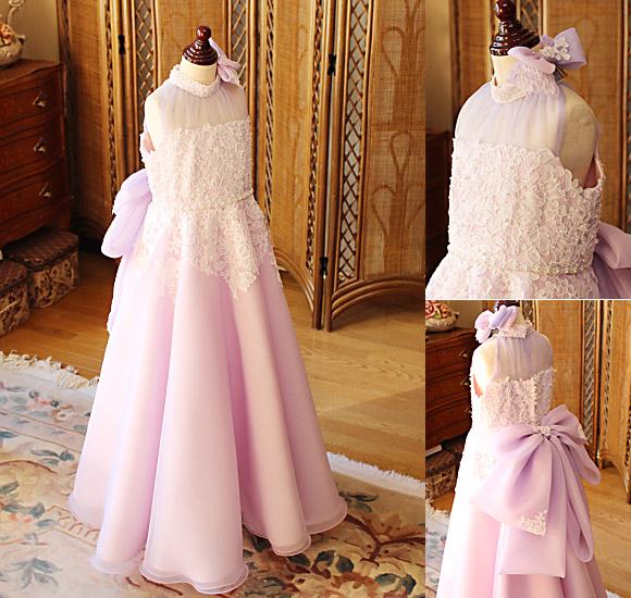 コンクールドレス コンペティションドレス ラベンダーピンク 東京都