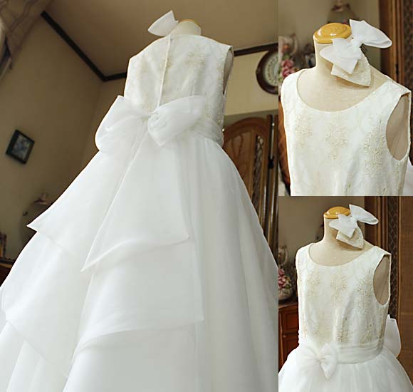 ティアードスカート リボン ヘッドドレス