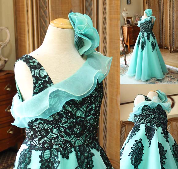 ワンショルダー ドレス