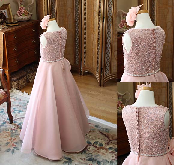 Aラインスカート バックスタイル