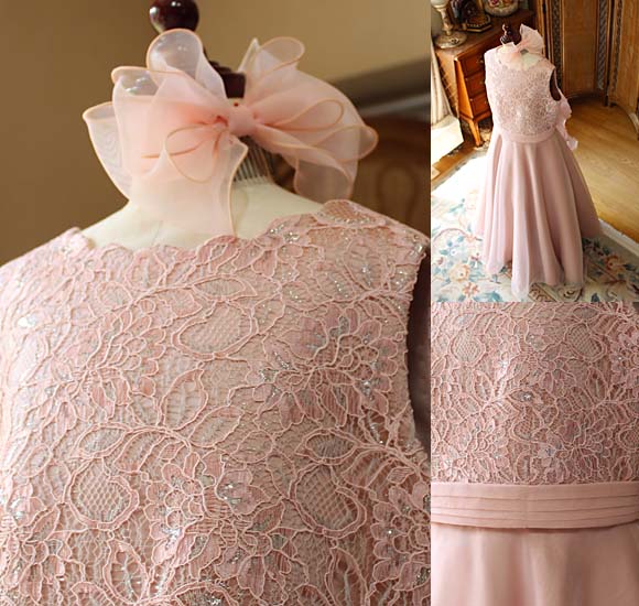 ヘッドドレス リボン ネックライン