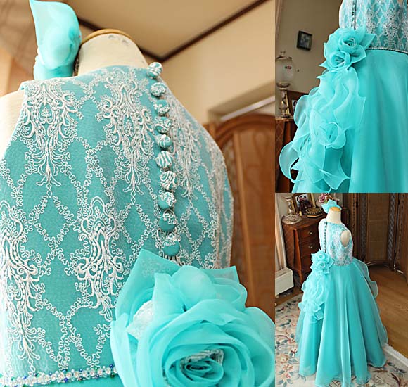 クルミボタン コサージュ