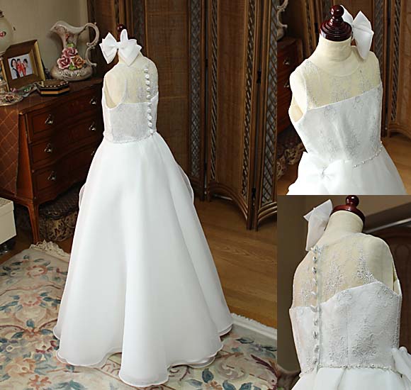 Aライン スカート オフホワイト オーダーメイド