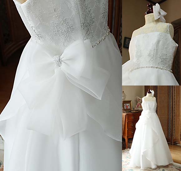 ウエスト リボン シルエット