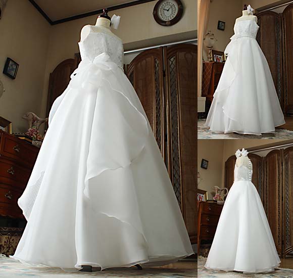 Aラインスカート オーダーメイドドレス