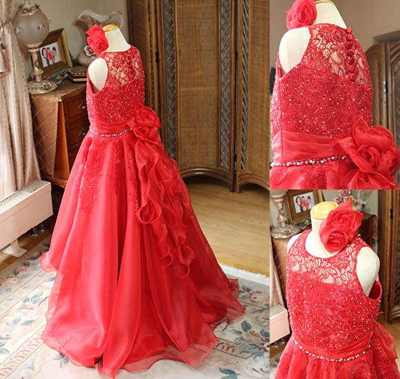 グランド ファイナルドレス バックスタイル オーダーメイド