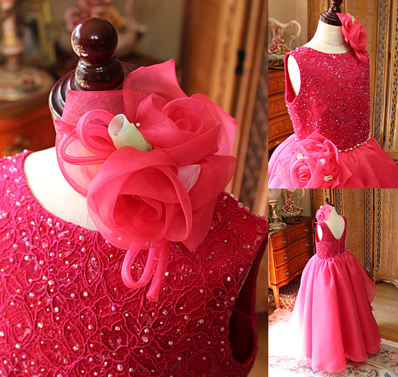 コサージュ ヘッドドレス 髪飾り