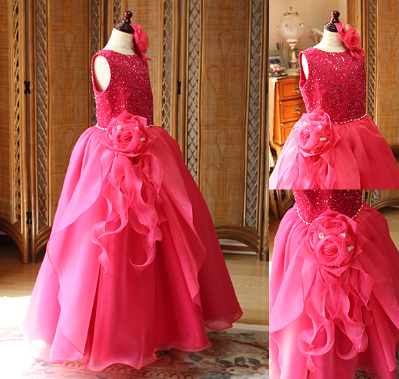 コサージュ ドレス オーダーメイド