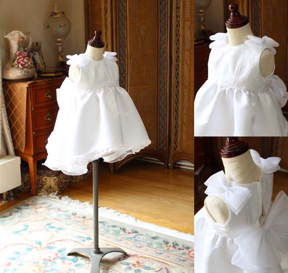 子供用ウェディングドレス オフホワイト オーダーメイド