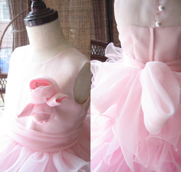 ベビーサイズドレス ピンク