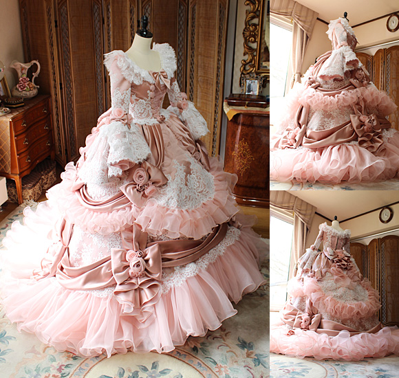 ウェディングドレス オーダーメイド シルエット