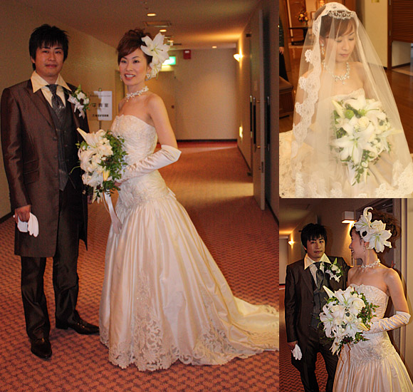 マーメイドラインウェディングドレス ローウェストシルエット 北海道函館市の花嫁ドレス