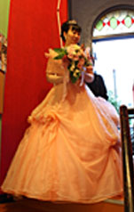 プリンセスドレスのカクテルドレス 札幌